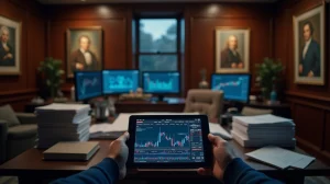 Graphique illustrant la performance du S&P 500 en 2024